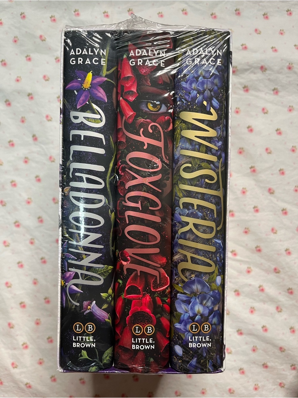 Adalyn Grace Hardcover Book Set - Belladonna, Foxglove, Wisteria SEALED